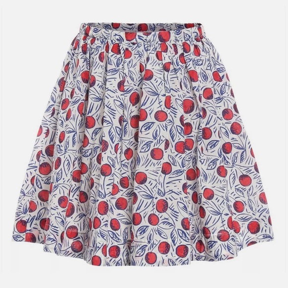 Bonpoint Other - Bonpoint Lilo Cherry Print Pleated Skirt